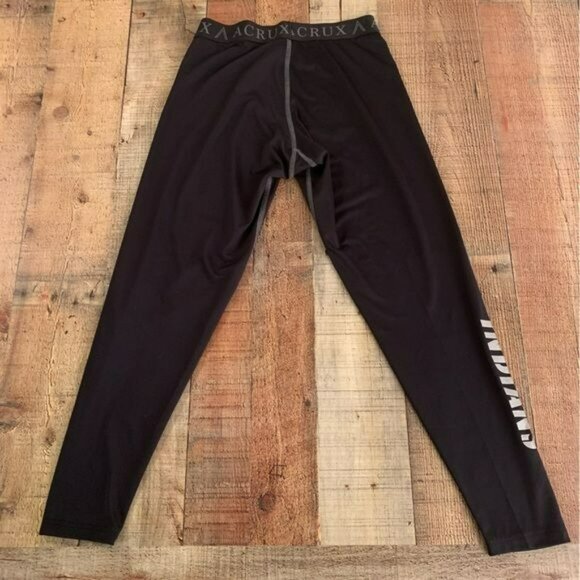 A crux Indian kids size medium leggings in black and gray - Picture 6 of 8